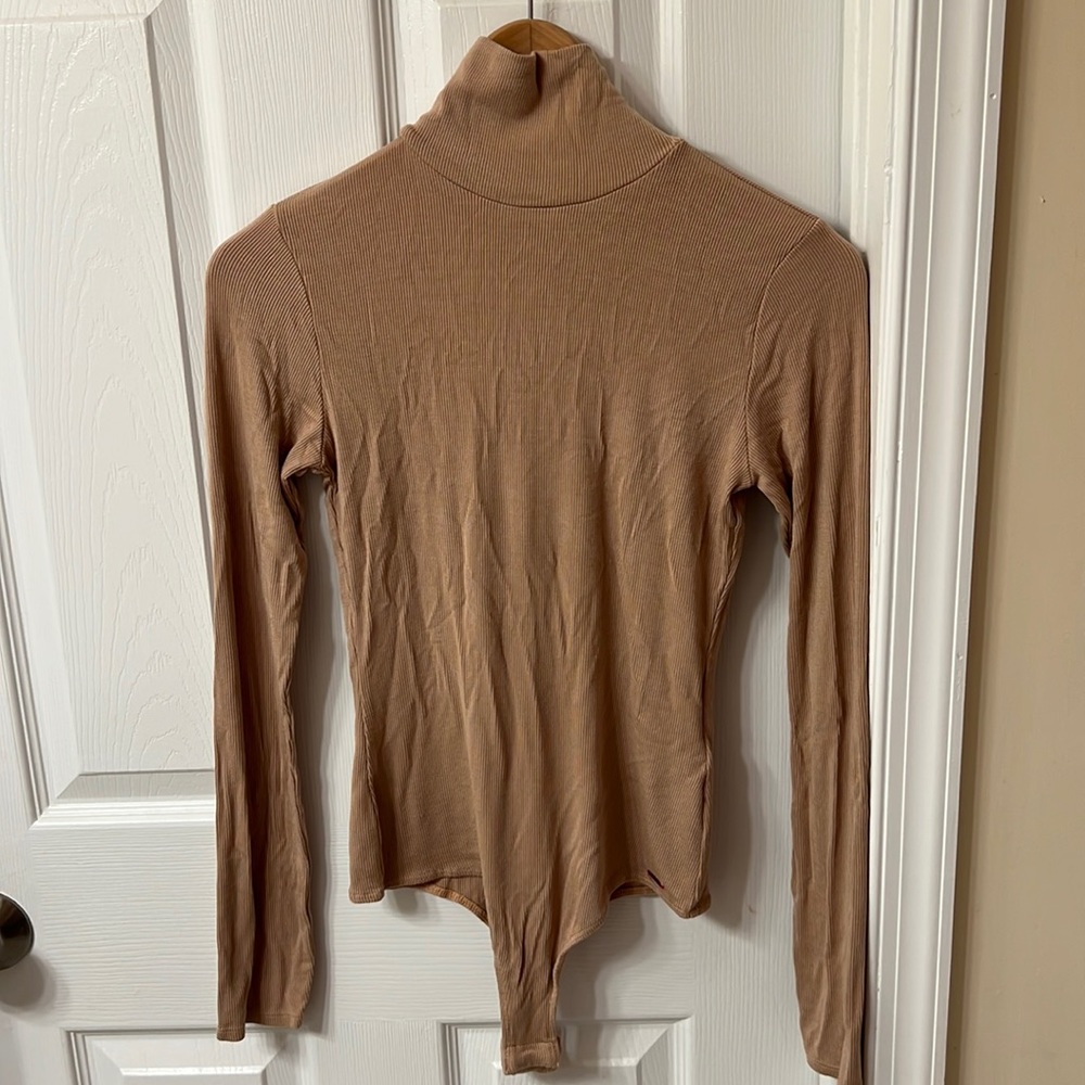 N:Philanthropy Brooke Bodysuit. Camel. Size M